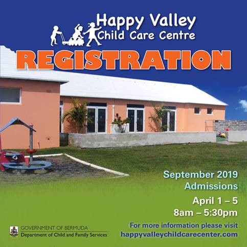 Registration for Happy Valley Child Care Centre
