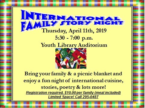 Bermuda National Library's International Family Story Night