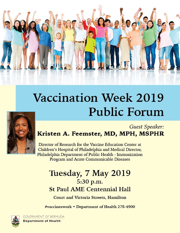 Vaccination Week 2019 Public Forum