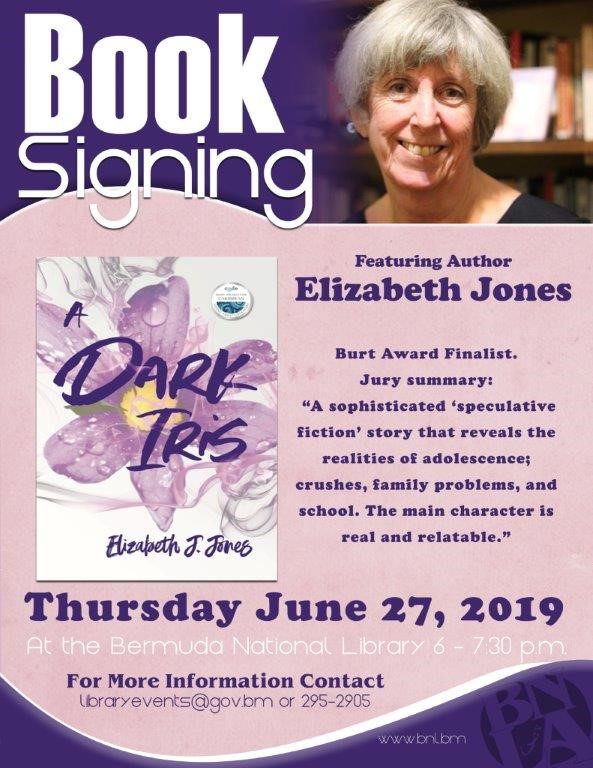 A Dark Iris - Book Signing with Elizabeth Jones