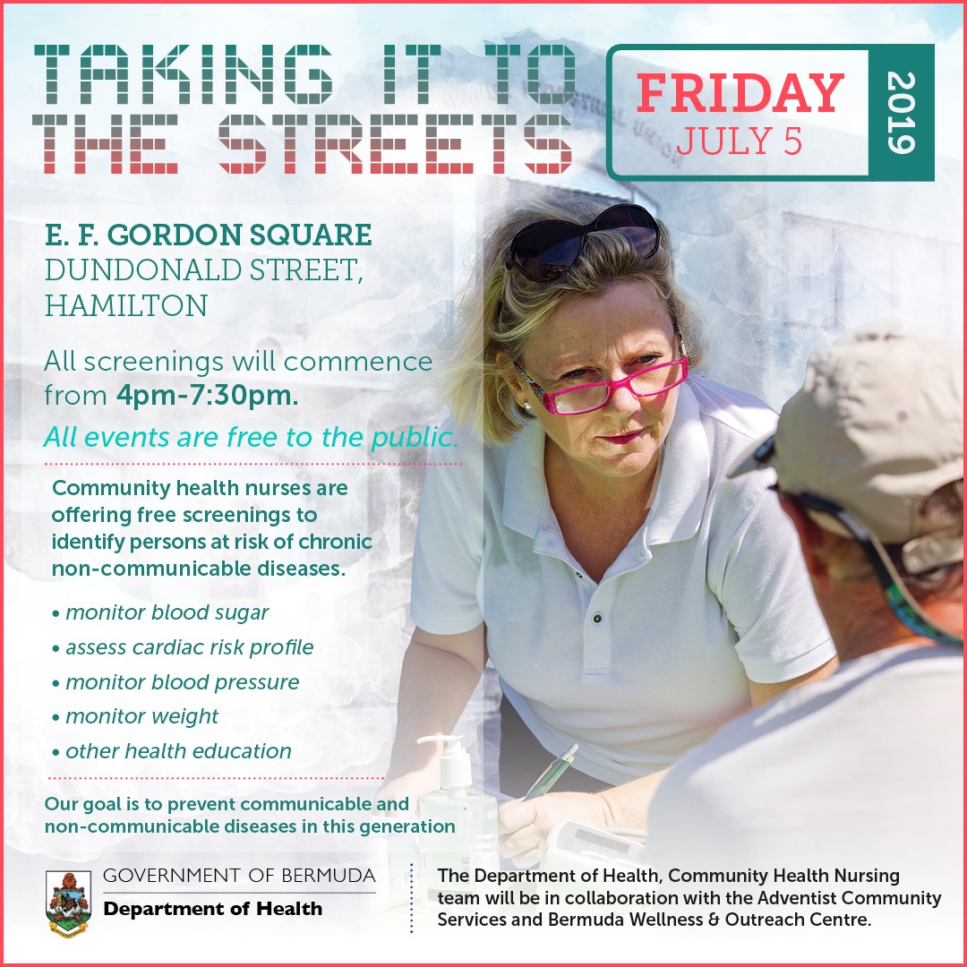 Taking It To The Streets - Free Health Screenings