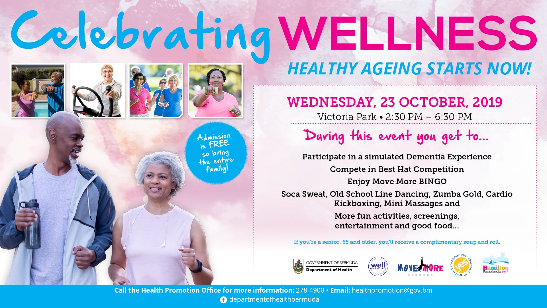 New Date: Celebrating Wellness Event, 23 October
