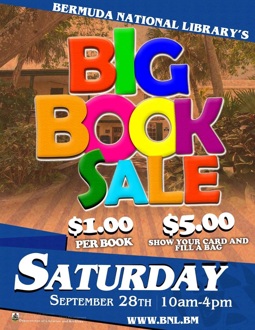 Bermuda National Library's Big Book Sale