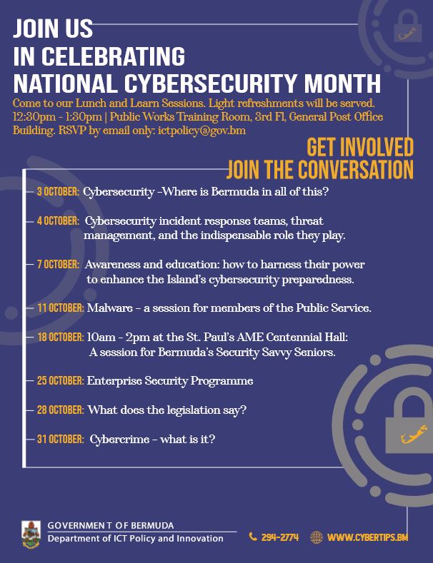 National Cybersecurity Month Events