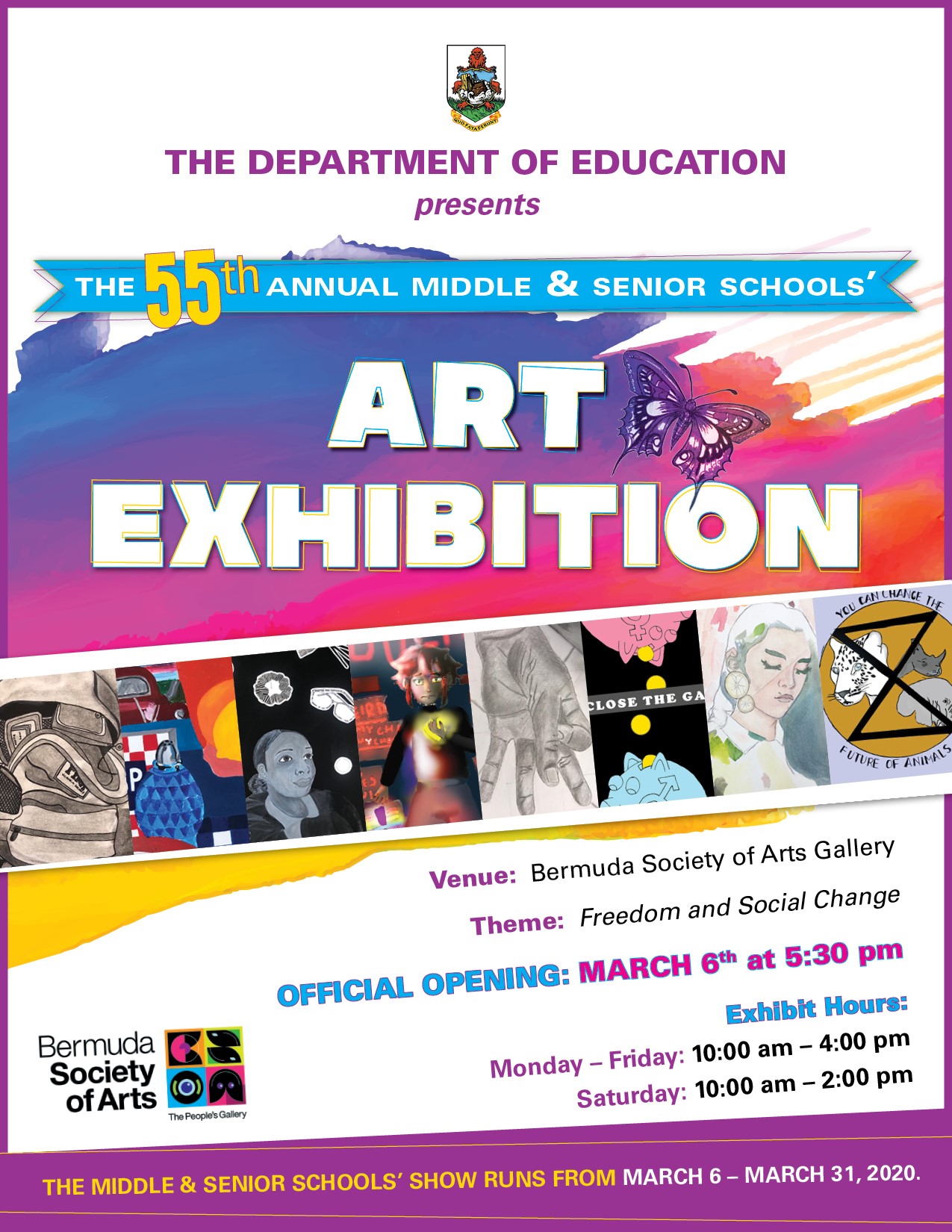 55th Annual Middle & Senior Schools’ Art Exhibition