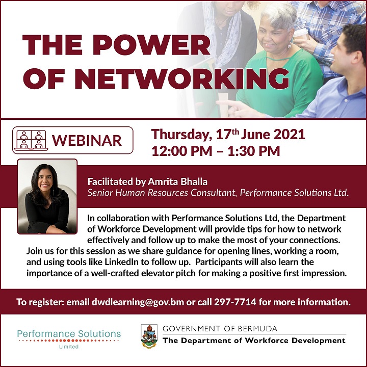 Free Event - The Power of Networking Webinar