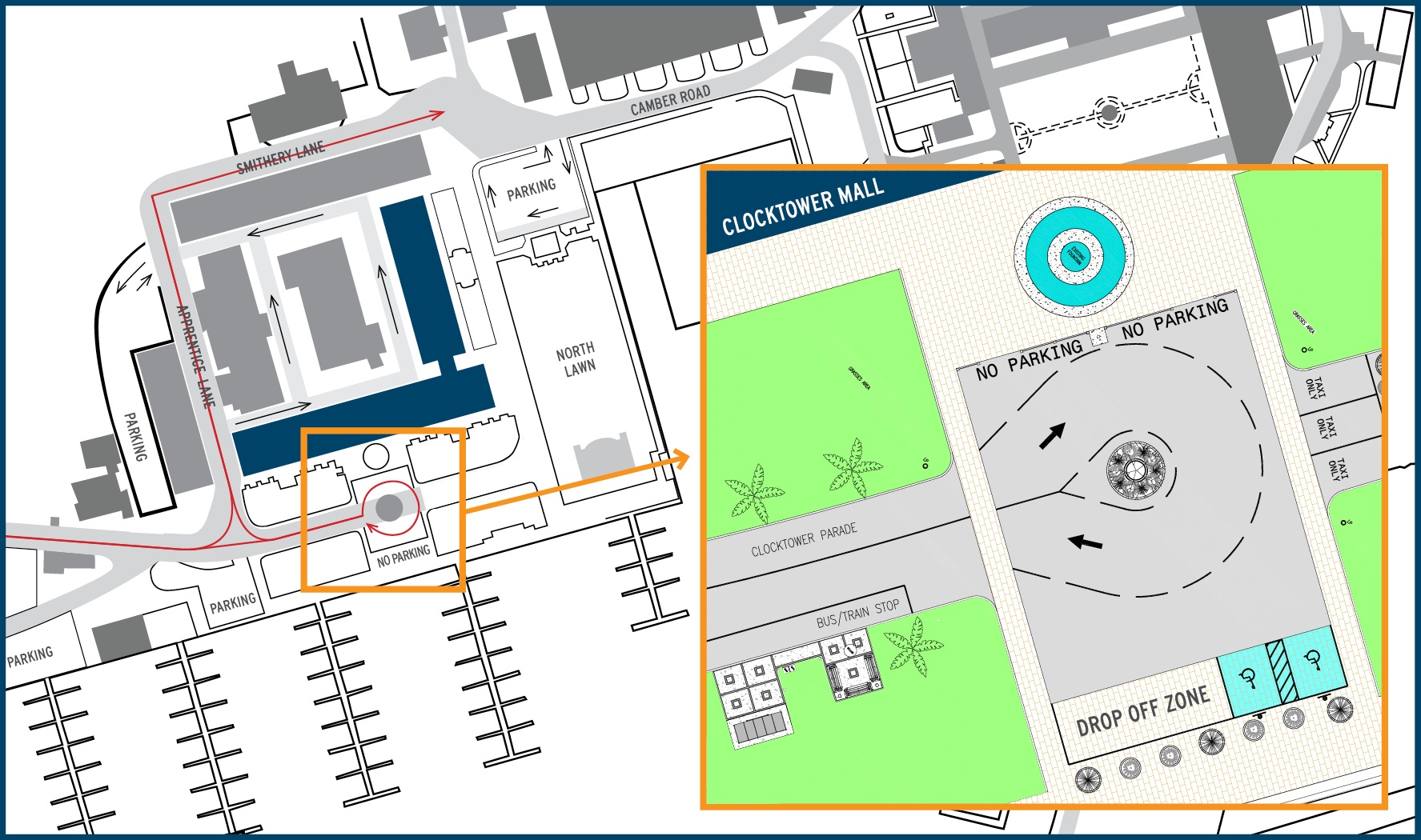 Bus Service Changes In The Royal Naval Dockyard - Clock Tower Turnaround