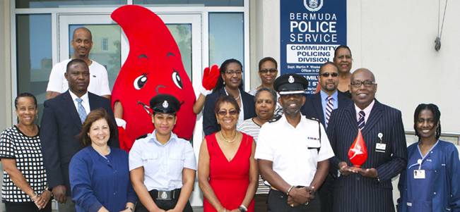 Corporate Blood Drive winner