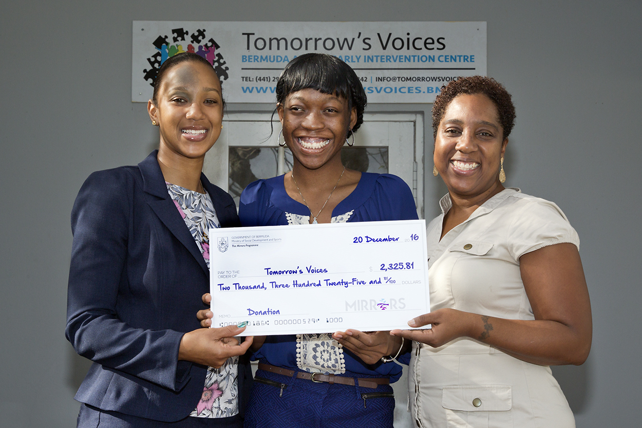 Mirrors Programme Raises Money for Tomorrow's Voices
