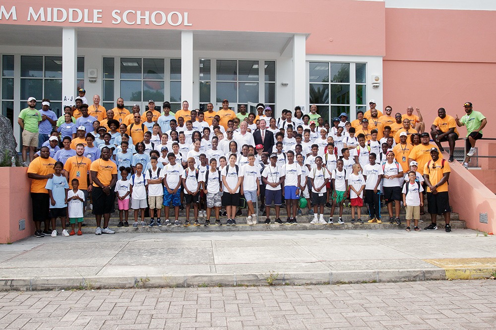 Power of One Rally - TN Tatem Middle School event