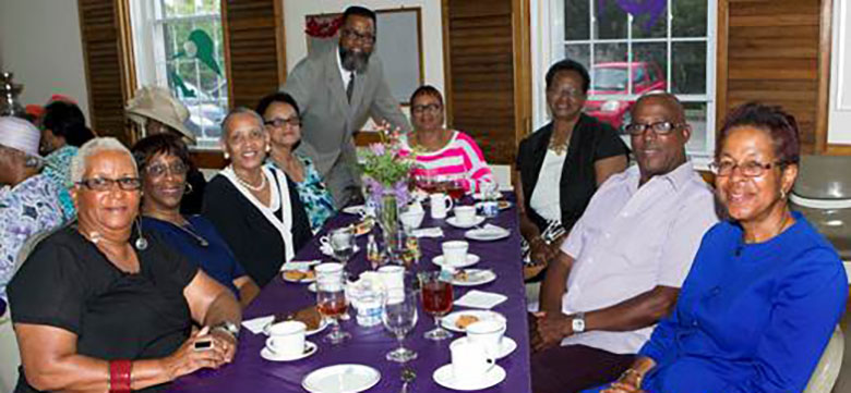 Minister Attends Department of Corrections Seniors Tea