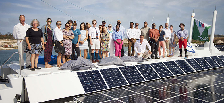 Minister Sylvan Richards opens Waste-to-Energy Workshop aboard Race For Water