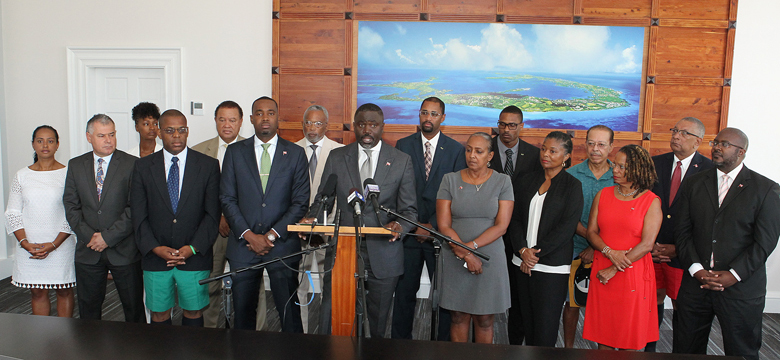 Minister of National Security Wayne Caines Remarks