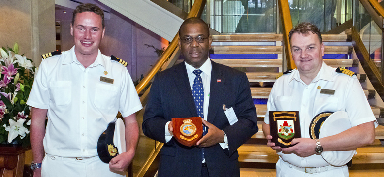 Bermuda registered Aurora makes it first visit