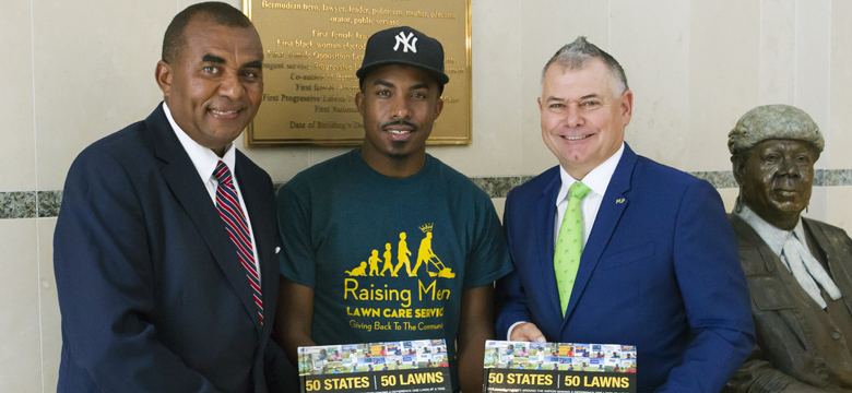 Minister DeSilva Congratulates Young Author