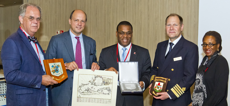 Inaugural visit of the Viking Sun