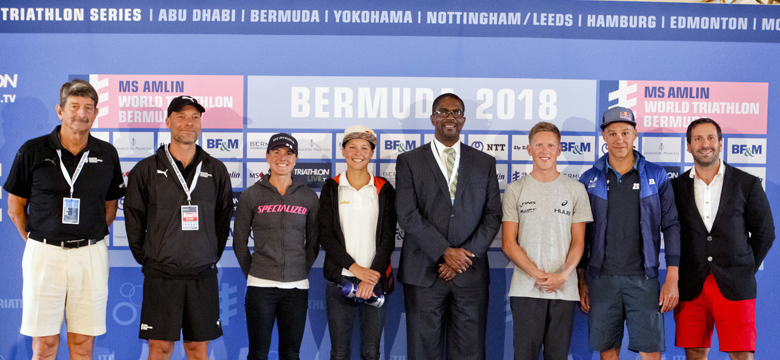 MS Amblin World Triathlon Bermuda Elite Athletes