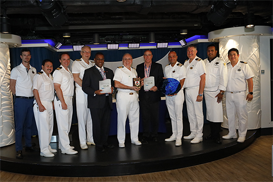 Norwegian Escape in port