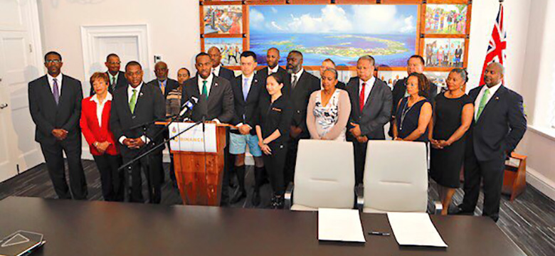 Premier David Burt Announces an MOU with Binance