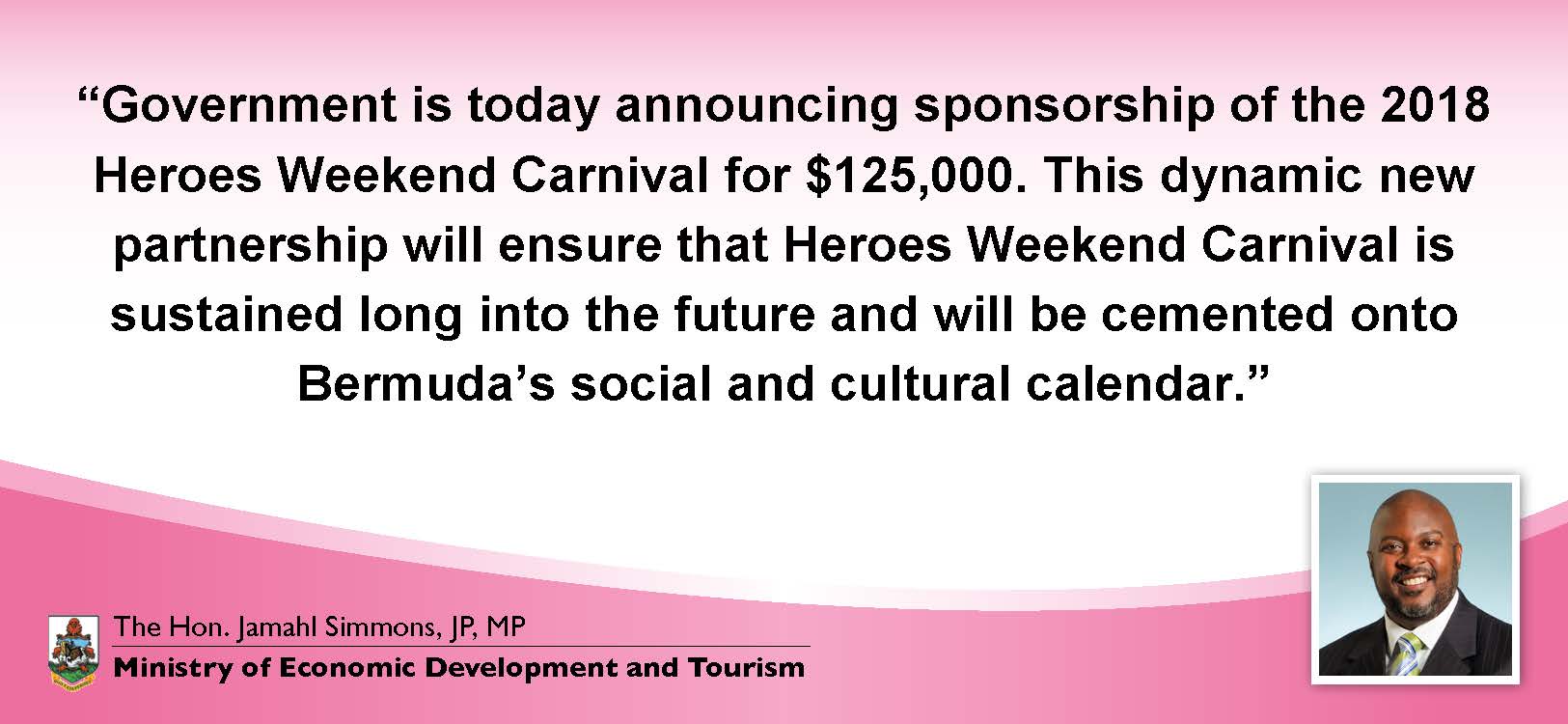 Bermuda Heroes Weekend 2018