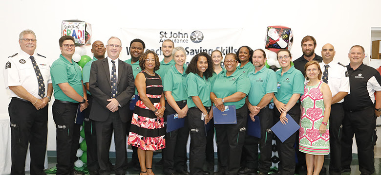 St. John Ambulance Bermuda Emergency Medical Responder Graduation