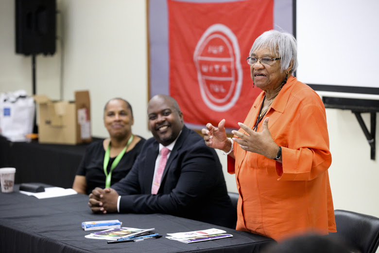 Minister Simmons attends BIU Housekeeping Workshop