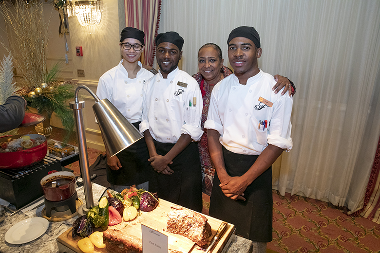 Culinary Apprentices Serve up Holiday Cheer to their Colleagues
