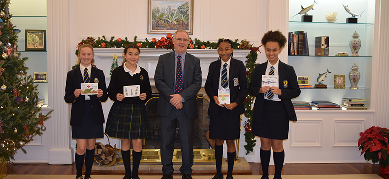 Christmas card winners