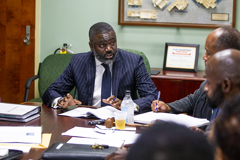 Minister Caines Meets with Department of Corrections' Treatment of Offenders Board