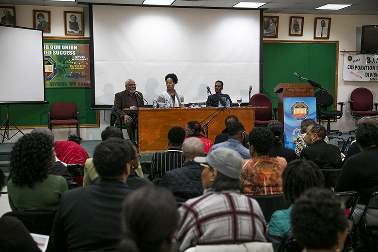 Minister Foggo Attends Emancipation Forum