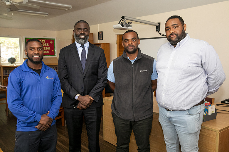 Minister Caines Visits Targeted Primary Prevention Programme