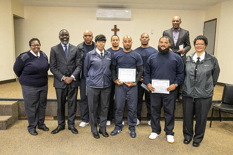 Department of Corrections Celebrate the Violence Reduction Program Graduation Ceremony