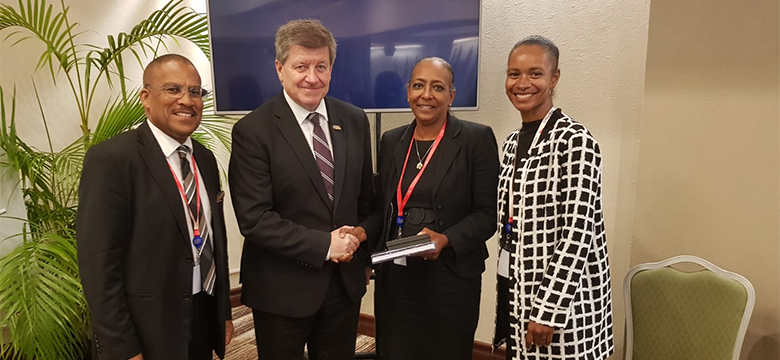 Minister Foggo represents Bermuda at Labour Ministers’ ILO Conference