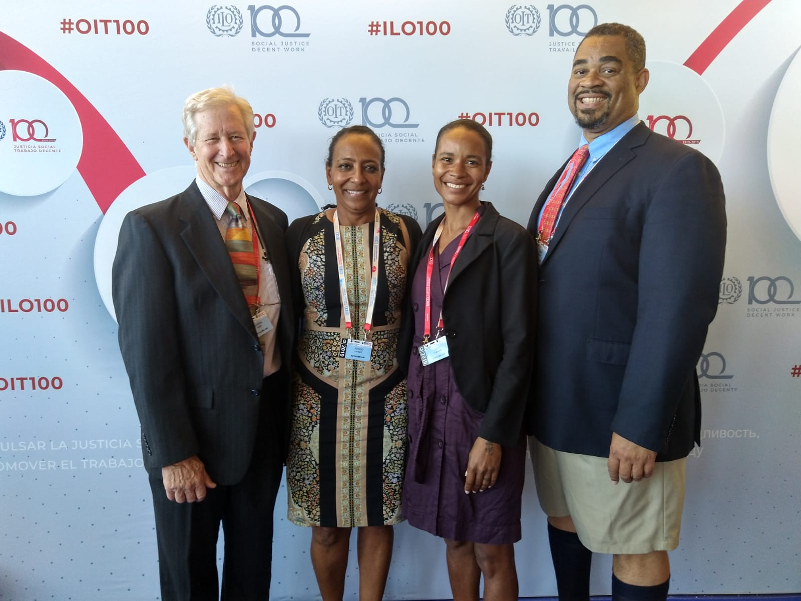 Minister Foggo represents Bermuda at Labour Conference in Switzerland
