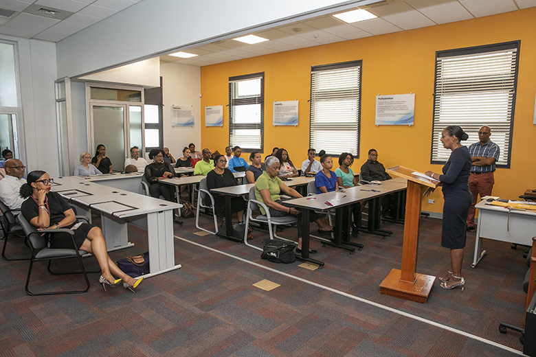 29 Individuals Recipients of the Department of Workforce Development's Scholarship Awards Programme