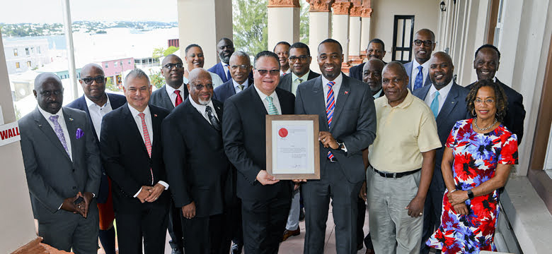 Writ of Pardon Presented to AME Leadership