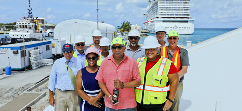 Kings Wharf Terminal Roof Wetting