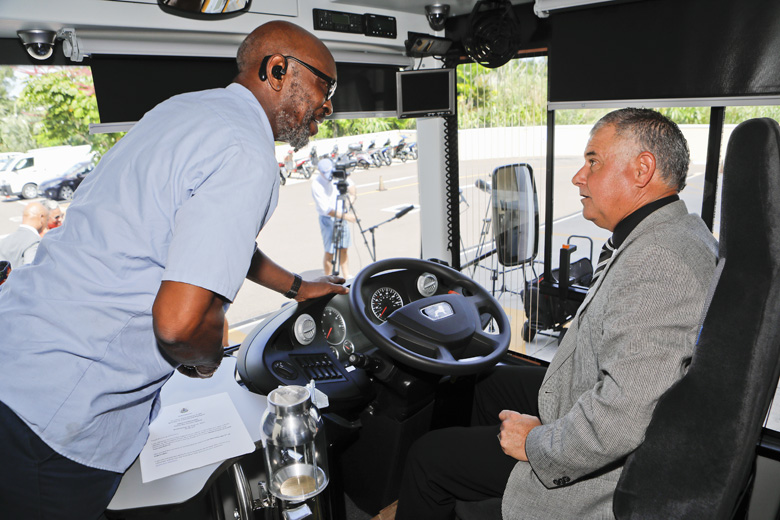 Minister of Tourism and Transport Provides a Public Bus Service Update
