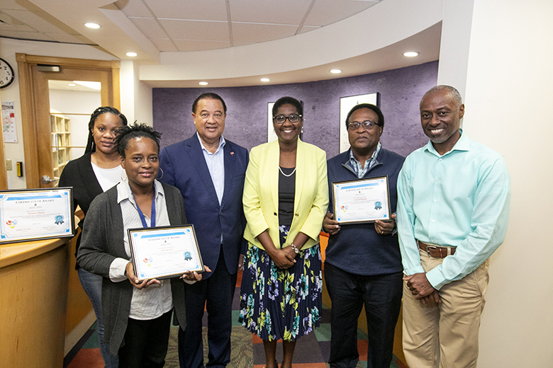 Department of Statistics Recognizes Top Performing Labour Force Survey Interviewers