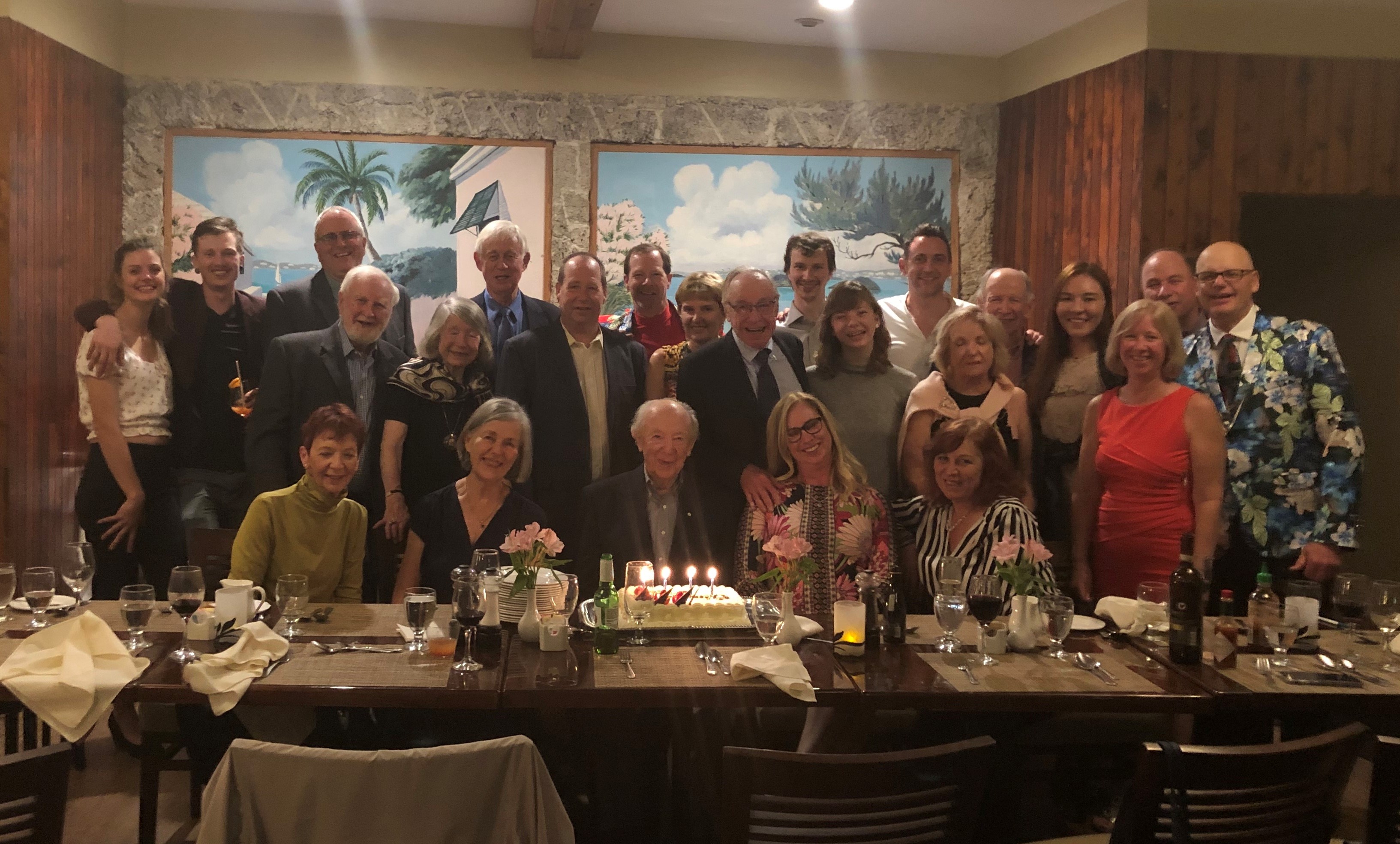 Friends And Family Visit Bermuda For 90th Birthday Celebrations