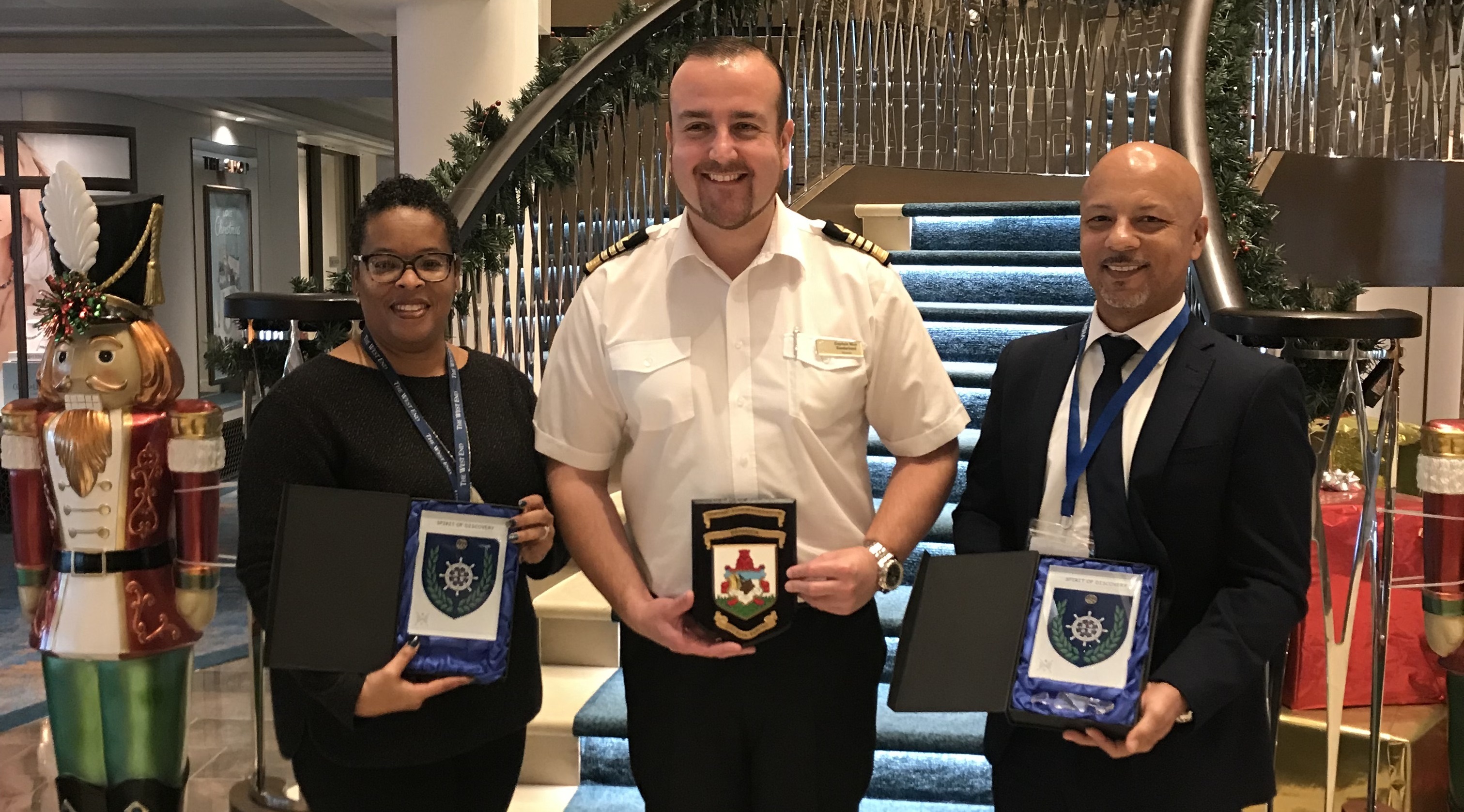 The Spirit of Discovery Inaugural Visit to Bermuda