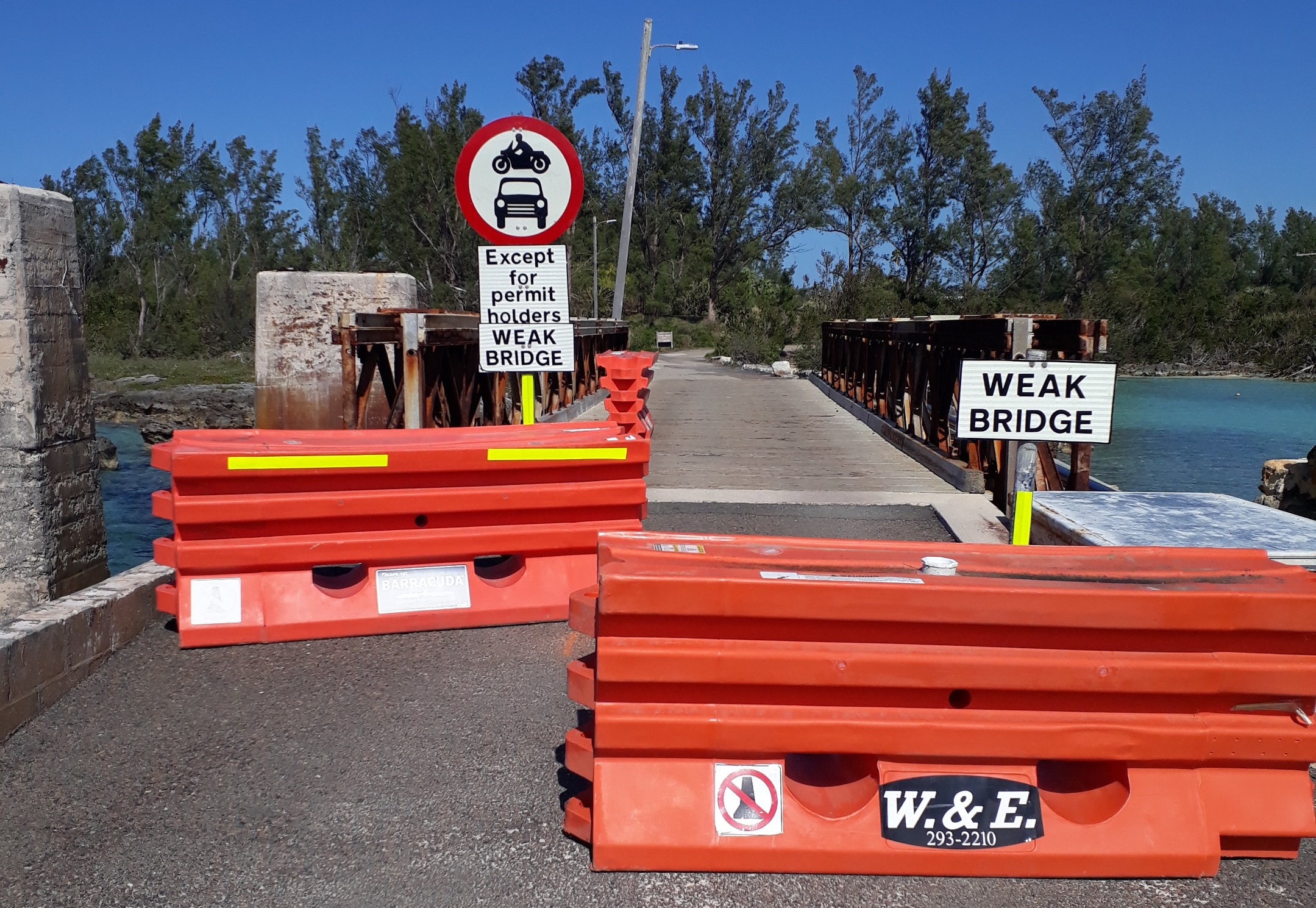 Vehicular Access to Coney Island Bridge Closed to the Public