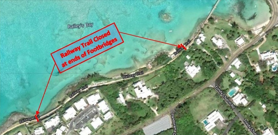 Repairs to Section of Bailey’s Bay Railway Trail Commence