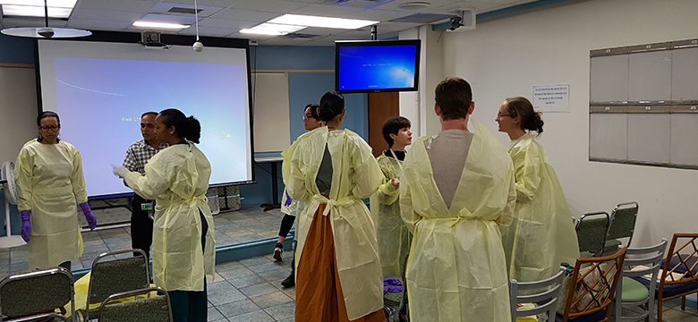 PPE and Infection Prevention and Control (IPC) training