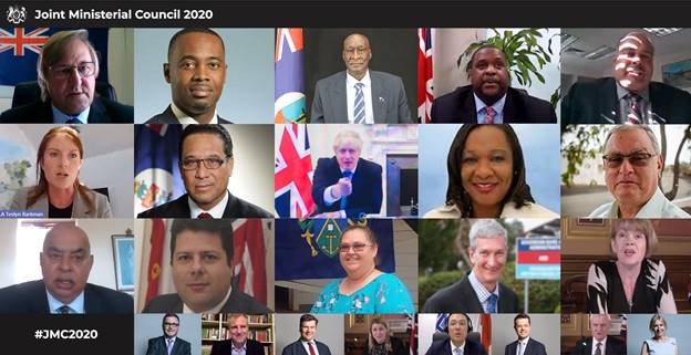 Overseas Territories Come Together on  Coronavirus, COP26 and The  Economy