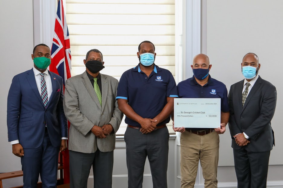 Grants presented to local community clubs and organisations