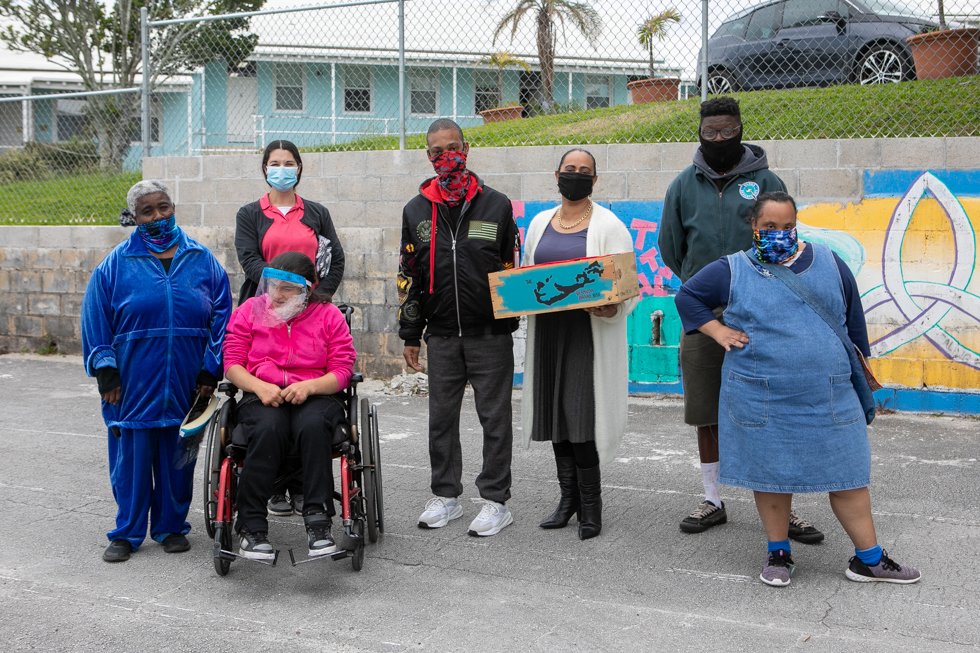 Minister of Social Development and Seniors Extends Thanks to the Owner of Mask’d Co. for a Generous Donation