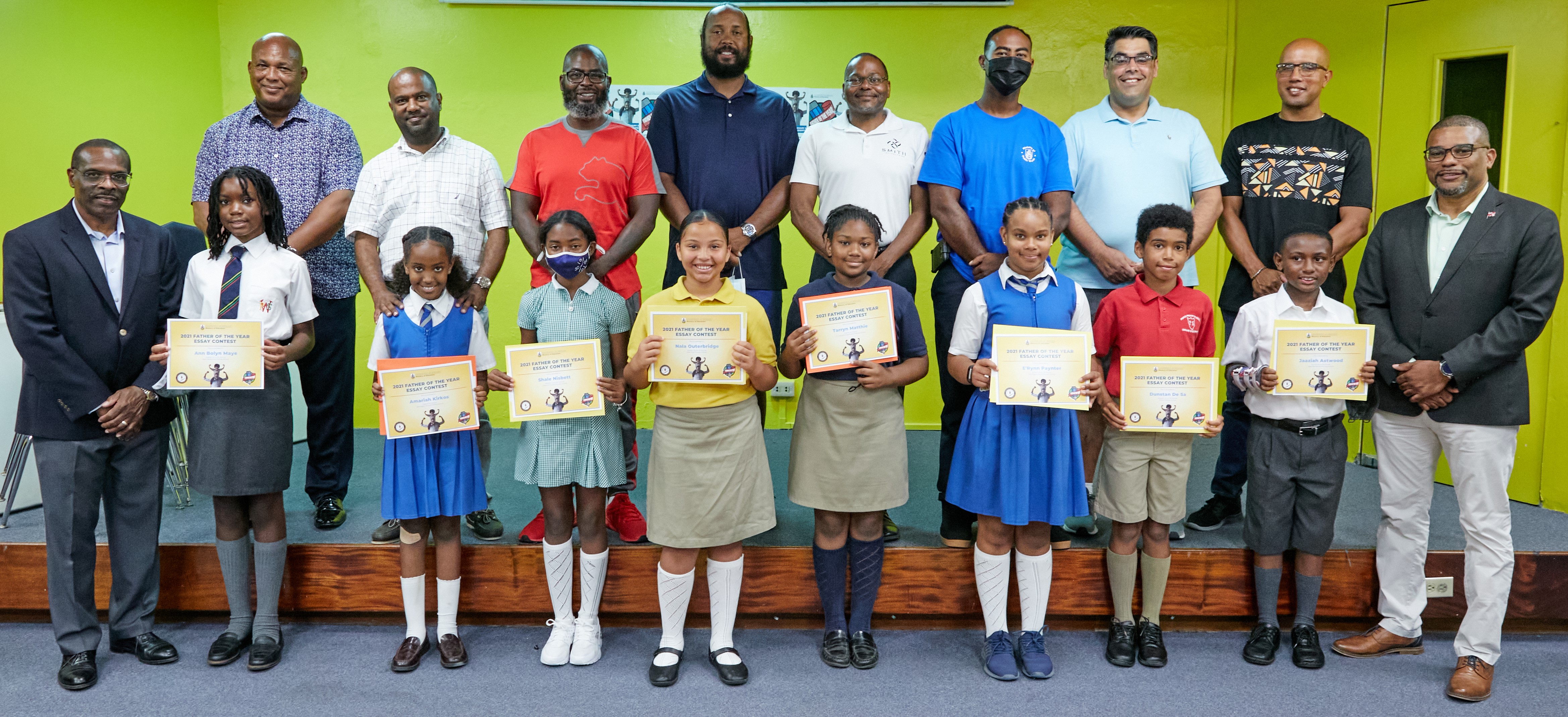 Father of the Year Essay Competition Winners