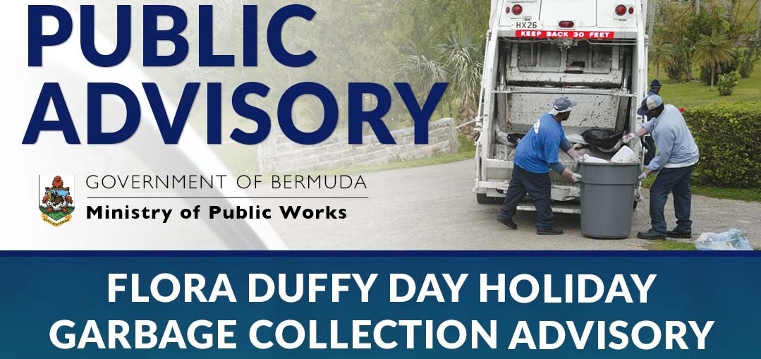 Flora Duffy Day Holiday Garbage Collection Advisory