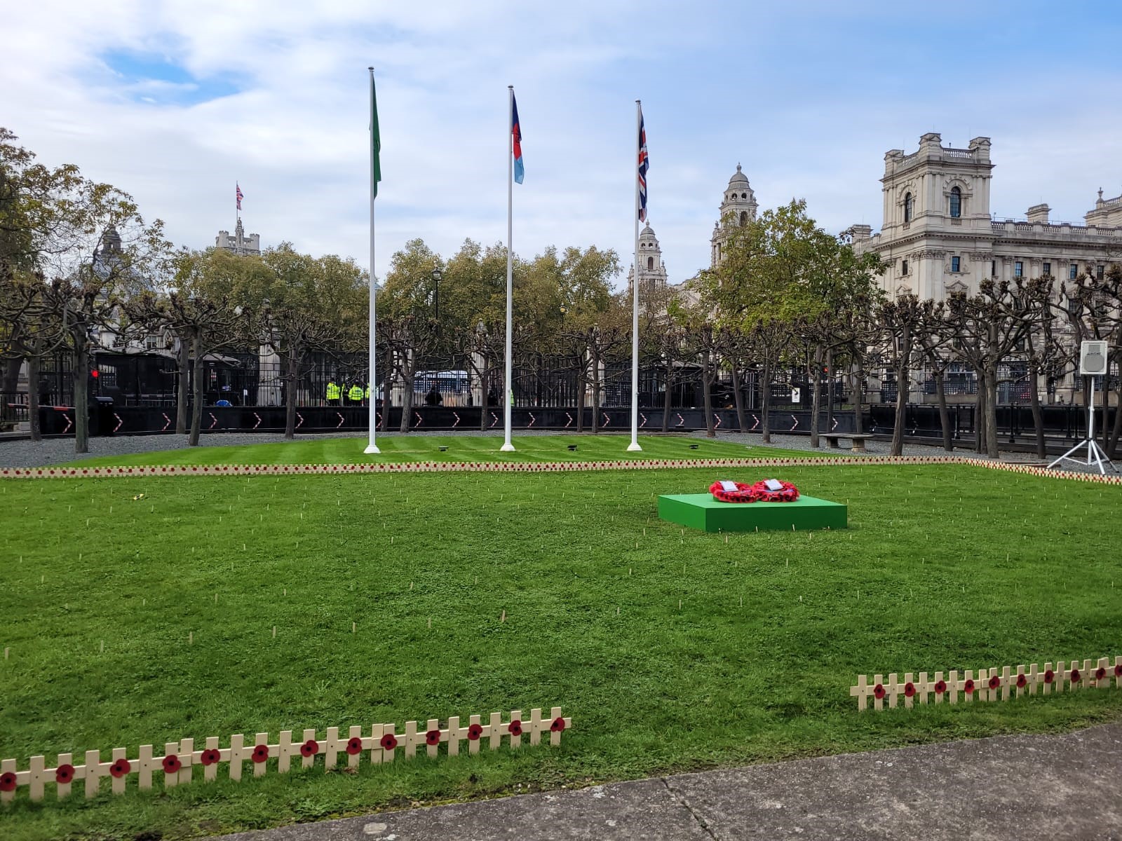 Constituency Garden of Remembrance at the Palace Westminster